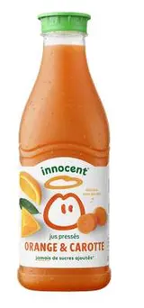 Jus d'orange et de carotte, Innocent (900 ml)