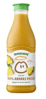Jus d'ananas, Innocent (900 ml)