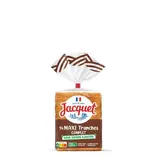 Pain de mie complet maxi tranches sans sucre ajouté, Jacquet (550 g)