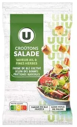 Croûtons salade ail et fines herbes, U (60 g)