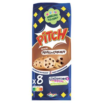 Pitch aux pépites de chocolat, Pasquier (x 8, 300 g)