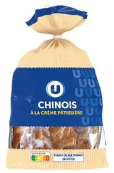 Brioche à la crème pâtissière chinois, U (640 g)