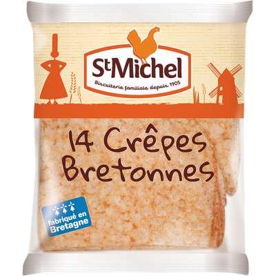 Crêpes Bretonnes, St Michel (x 14, 367 g)