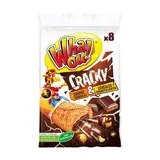 Crêpes fourrées chocolat et céréales cracky, Whaou (x 8, 256 g)