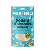 Poudre d'amandes complète BIO, Max & Méli (125 g), Espagne