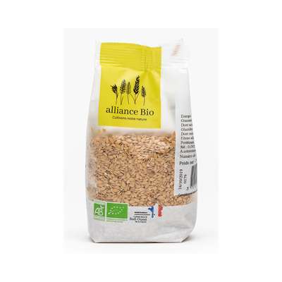 Graines de lin blond BIO, alliance BIO (250 g)