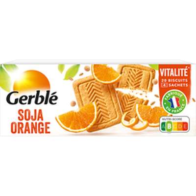 Biscuits soja orange, Gerblé (280 g)