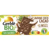 Biscuits avoine cacao et coco BIO, Gerblé  (132 g)