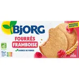 Biscuits fourrés à la framboise BIO, Bjorg (175 g)