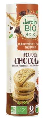 Biscuits fourrés chocolat, Jardin Bio  (300 g)