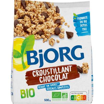 Croustillant chocolat BIO, Bjorg (500 g)