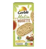 Biscuits matin aux céréales et noisettes, Gerblé   (200 g)