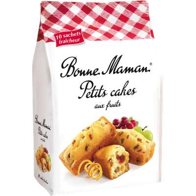Petits cakes aux fruits, Bonne Maman (300 g)