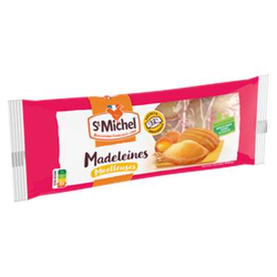Madeleines moelleuses, St Michel (x 32, 800 g)