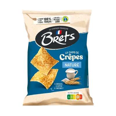 Chips de crêpes nature, Brets (100 g)