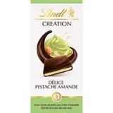 Chocolat noir pistache amande création délice, Lindt (150 g)