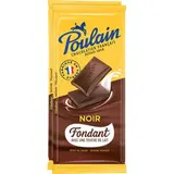 Chocolat noir fondant, Poulain (2 x 95 g)