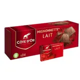 Mignonnettes chocolat au lait, Côte d'Or (24 x 10 g)