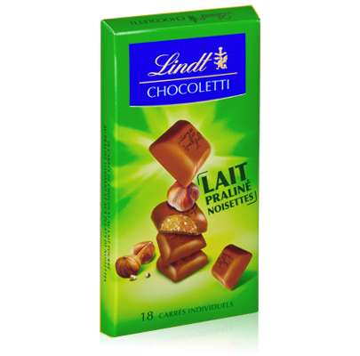 Chocoletti praliné noisettes, Lindt (100 g)