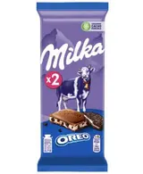 Chocolat Oreo, Milka LOT DE 2 (2 x 100 g)