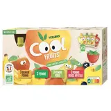 Gourdes Cool Fruits - pomme poire fraise banane BIO, Vitabio (12 x 90 g)