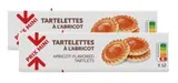 Tartelettes abricot, Prix Mini  (Lot de 2 x 200 g)