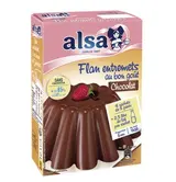 Préparation flan entremets au chocolat, Alsa (232 g)