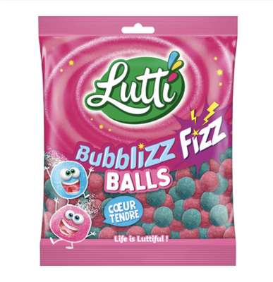 Bubblizz fizz Balls, Lutti   (180 g)