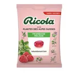 Bonbons sans sucres aux plantes framboise et mélisse, Ricola (70 g)