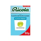 Bonbons Alpin Fresh sans sucres, Ricola (50 g)