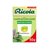 Bonbons menthe-pomme sans sucre, Ricola (50 g)