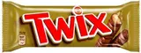 Barre chocolatée et caramel, Twix (50 g)