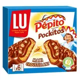 Barres Pepito Pockitos maxi croustillant (x 6, 162 g)