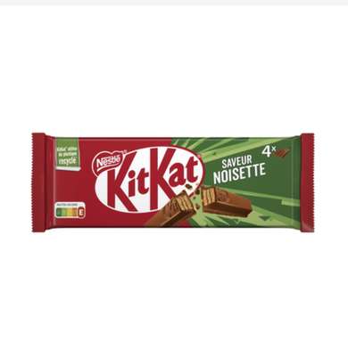 Kit Kat saveur noisettes, Nestlé (4 x 41,5 g)