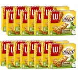 Pack de 16 boites de Grany aux pommes, Lu (16 x 6 barres de 125 g, soit 96 barres)