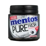 Chewing-gum sans sucre pur fresh goût menthe réglisse au thé vert, Mentos (50 dragées)