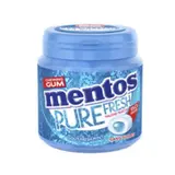 Chewing gum sans sucre menthe, Mentos (x 50 dragées, 100 g)