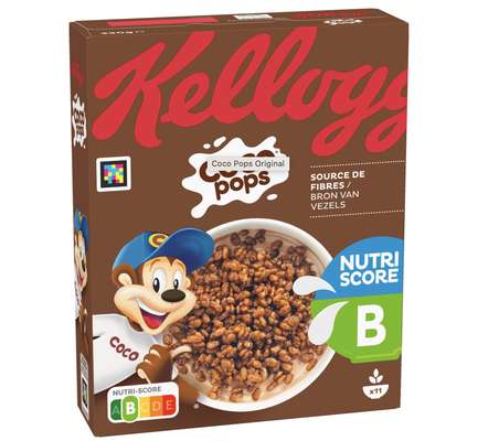 Céréales au riz soufflés coco pops, Kellog's (330 g)
