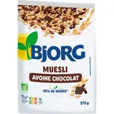 Muesli avoine et chocolat BIO, Bjorg (375 g)
