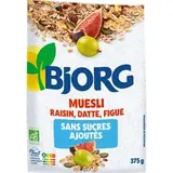 Muesli sans sucres ajoutés BIO, Bjorg (375 g)