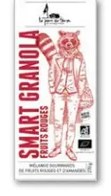 Smart Granola fruits rouges BIO, La pierre qui tourne (270 g)