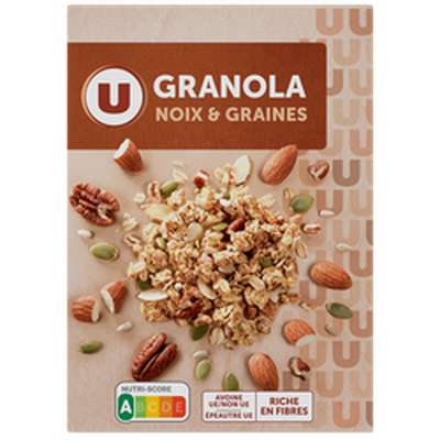Granola Noix & Graines, U (350 g)