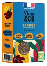 Granola chocolat BIO, BAM&Co (300 g)