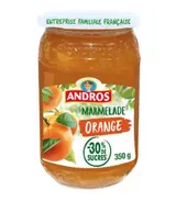 Confiture allégée aux oranges, Andros (350 g)