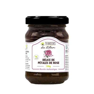 Délice de pétales de rose du Liban, Terroirs du Liban (180 g)