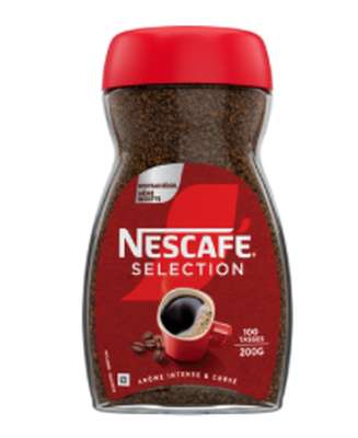 Café soluble sélection, Nescafé (200 g)