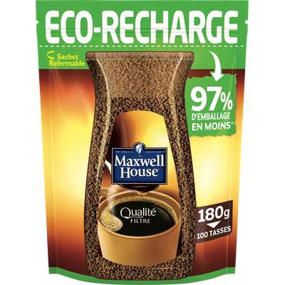Café soluble, Maxwell House (180 g)