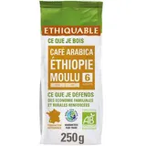 Café moulu Ethiopie BIO, Ethiquable (250 g)