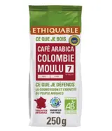 Café moulu Colombie BIO, Ethiquable (250 g)