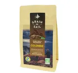 Café de Colombie moulu Excelso BIO, Grain de sail (250 g)